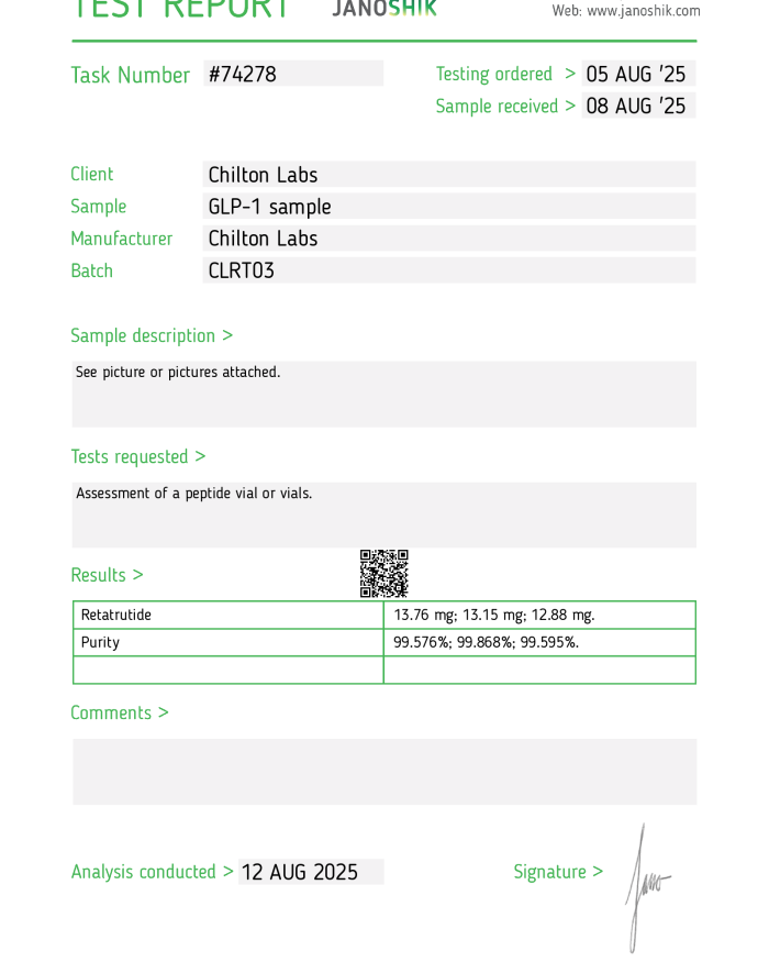 Retatrutide 10mg vial