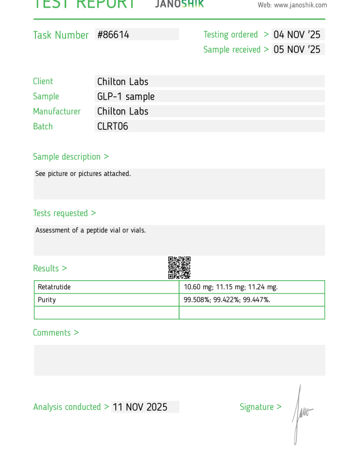 Retatrutide 10mg vial