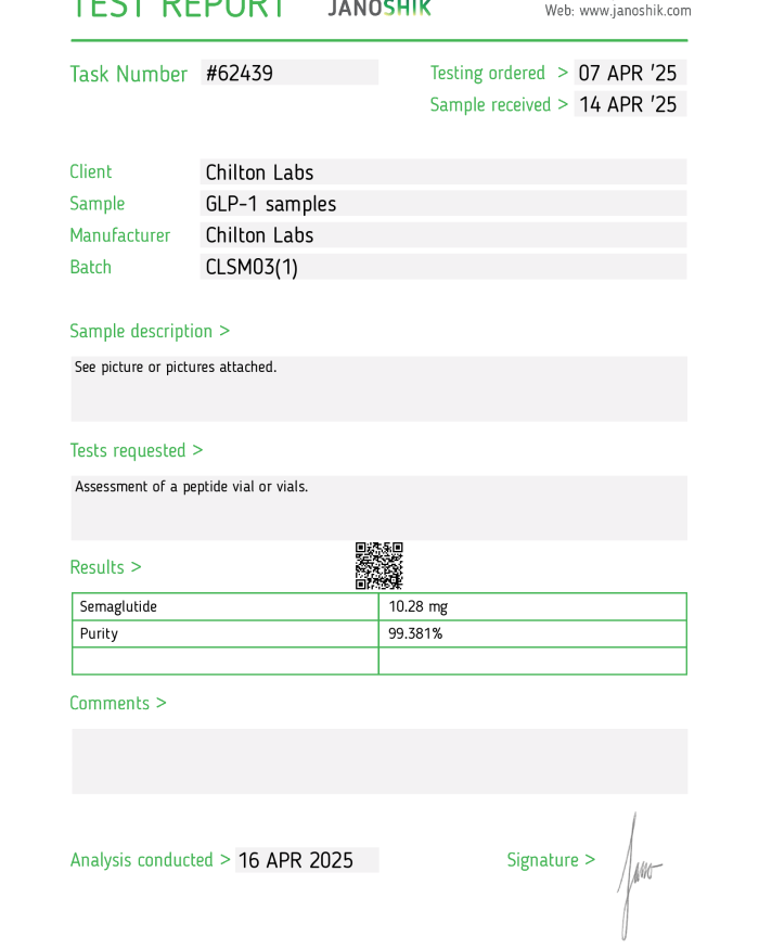 Semaglutide 10mg vial