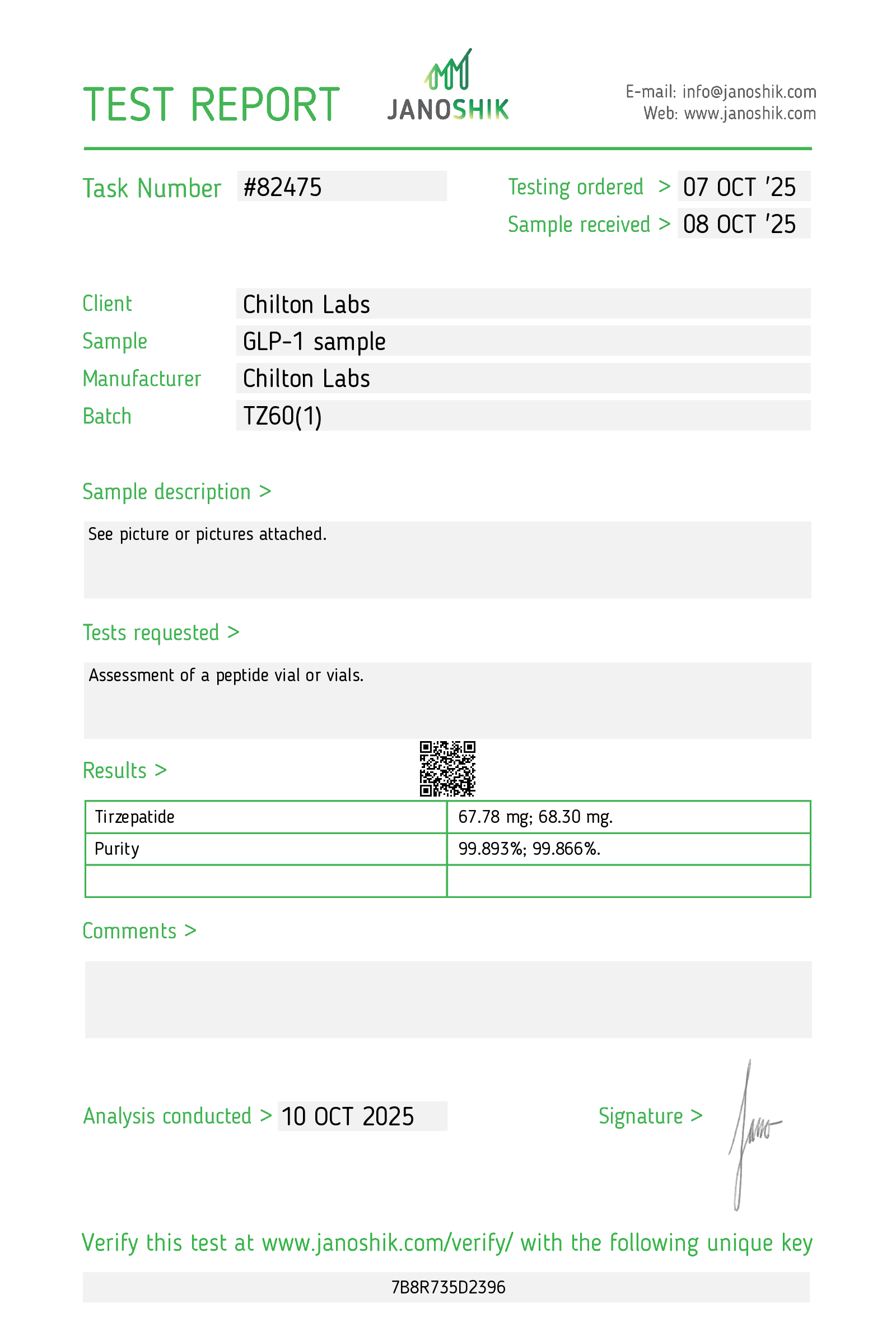 Tirzepatide 60mg vial - Image 2